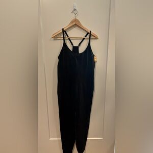 Black Seamless Jumpsuit Victoria’s Secret Pink XL